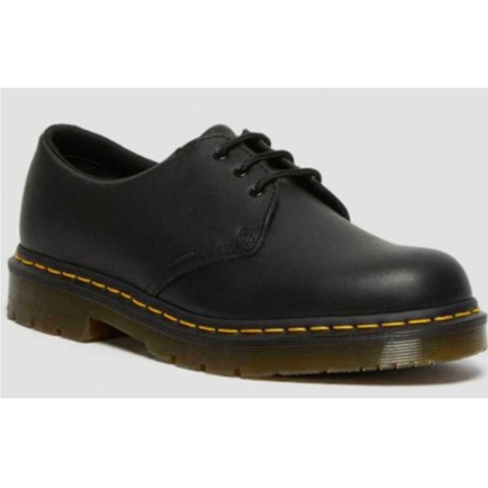 DR. MARTENS 1461 CASUAL OXFORD SHOES KIDS size US 2Y‎ Black Leather